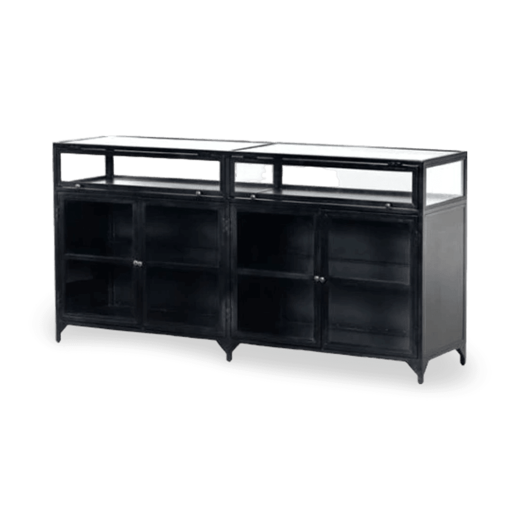 Shadow Box Sideboard-Black