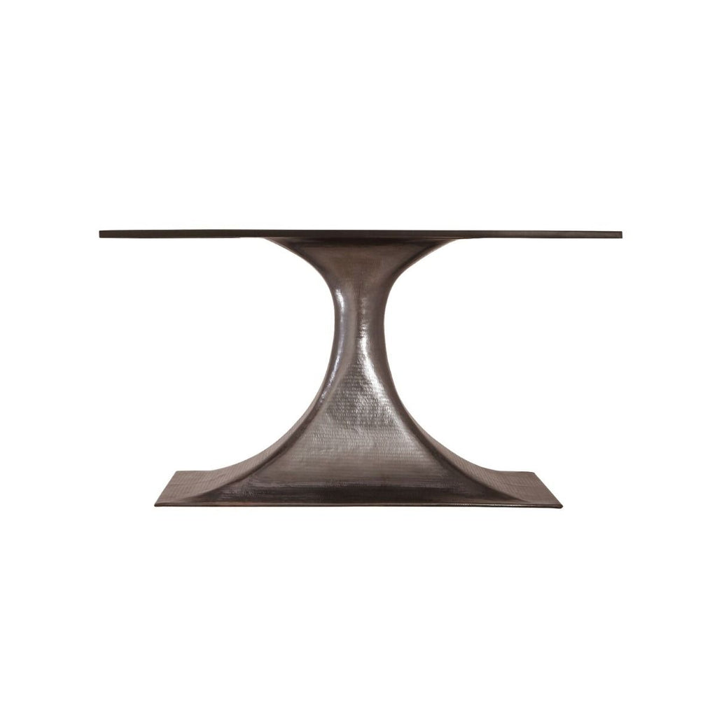 Stockholm Small Oval Table Base, Bronze