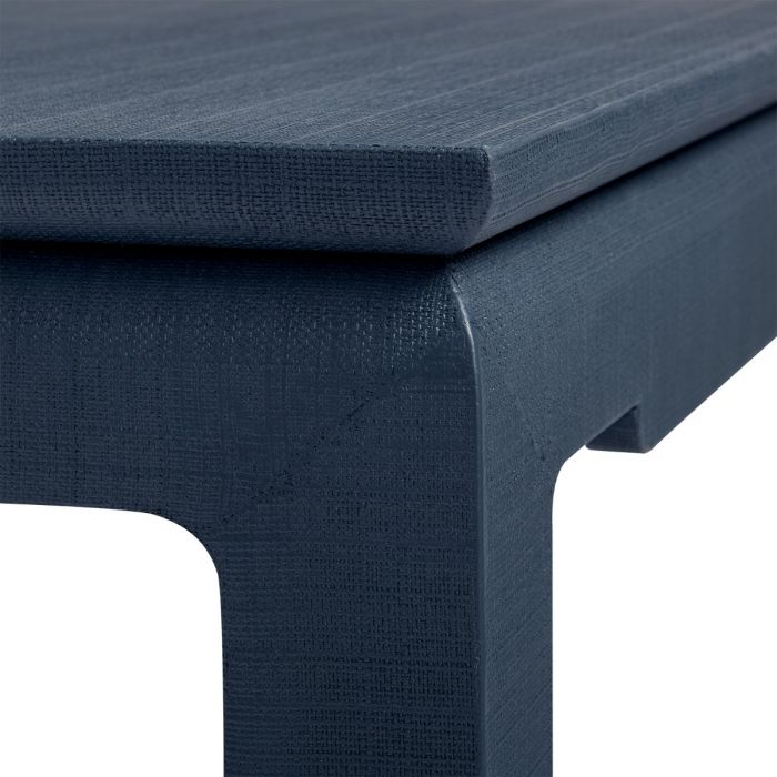 Bethany Large Square Coffee Table, Navy Blue