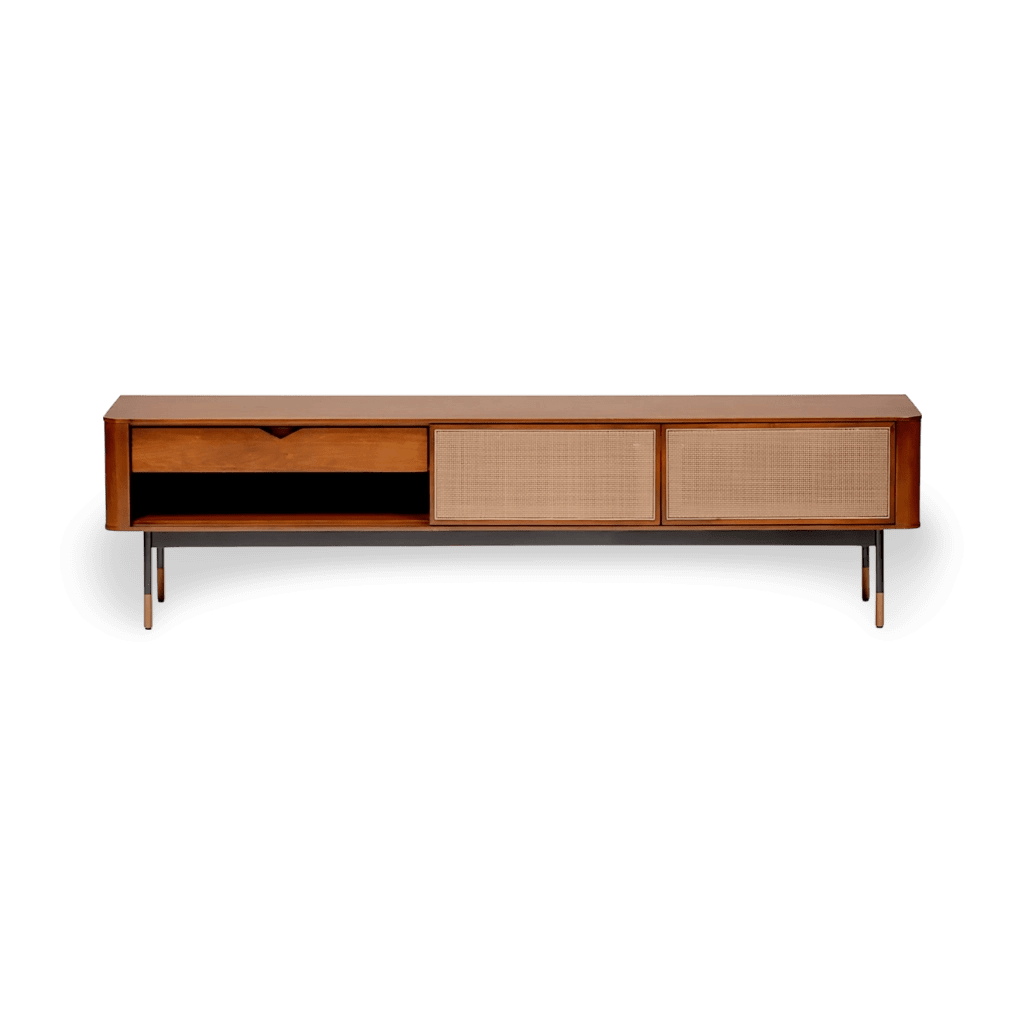 Miriam 71" Media Stand - Brown