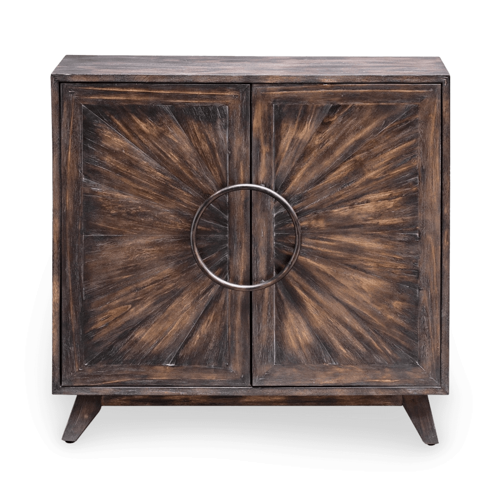 Kohana Black Console Cabinet