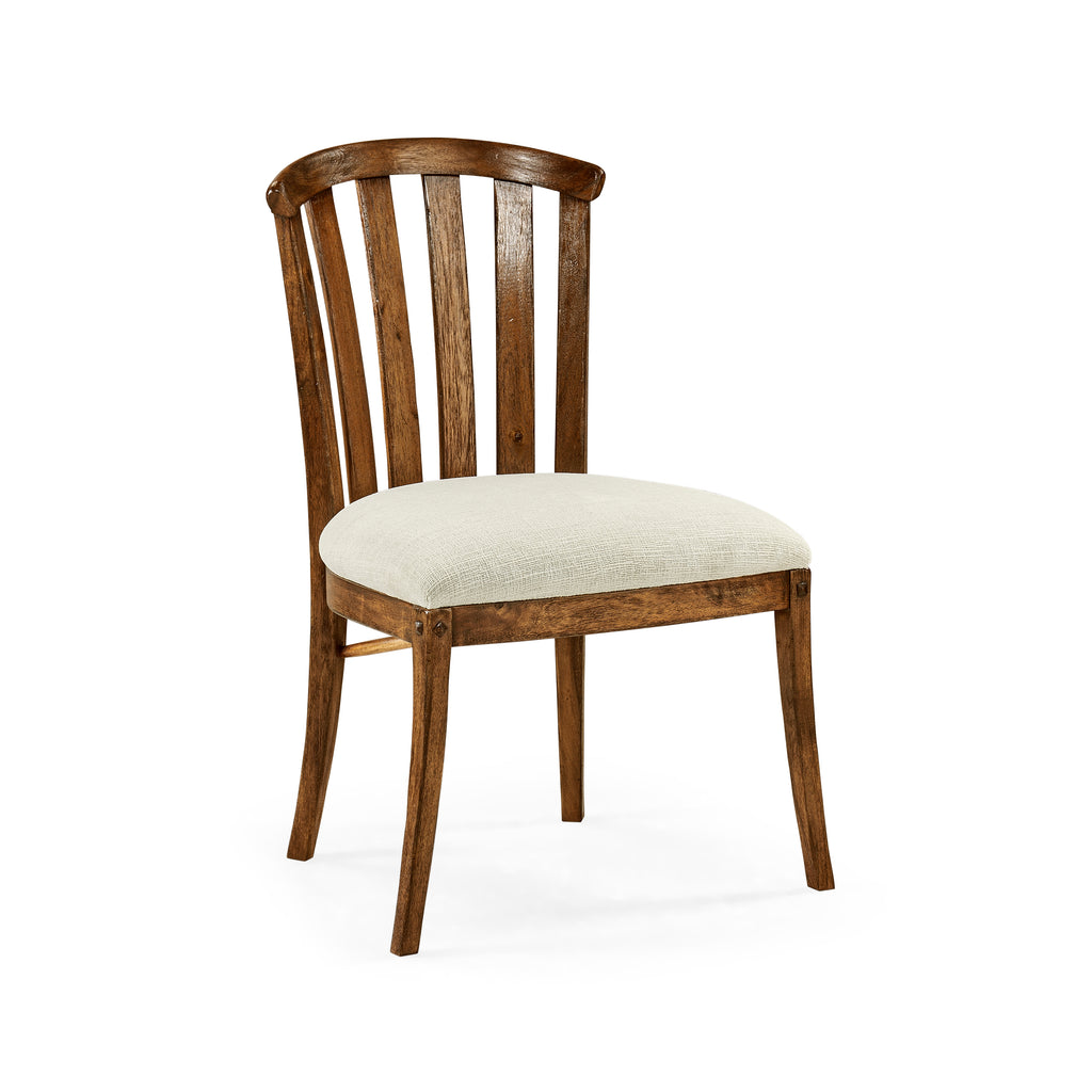 Casual Accents Curved Back Side Chair