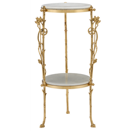 Fiore Marble Accent Table