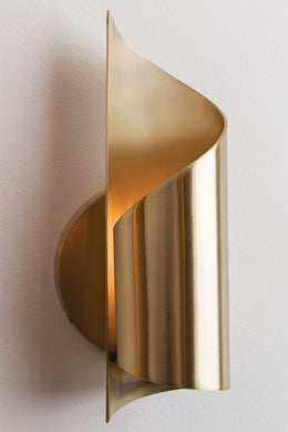 Evie Wall Sconce - Aged Brass