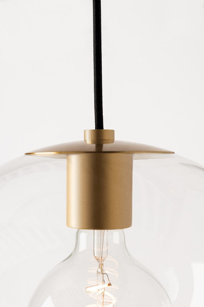 Margot Pendant 12" - Polished Nickel