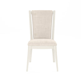 Blanc Upholstered Back Side Chair