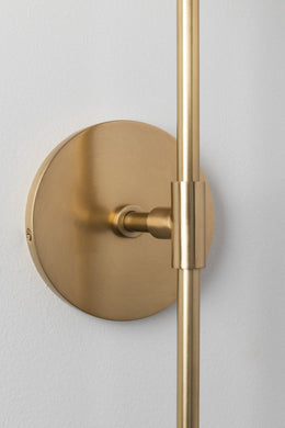 Dylan Wall Sconce - Aged Brass