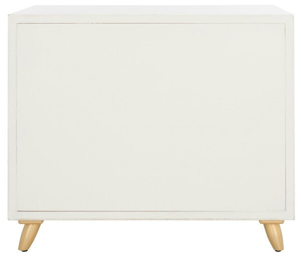 Raquel 3 Drawer Chest- White