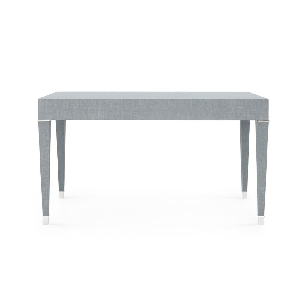 Claudette Desk, Grey and Nickel