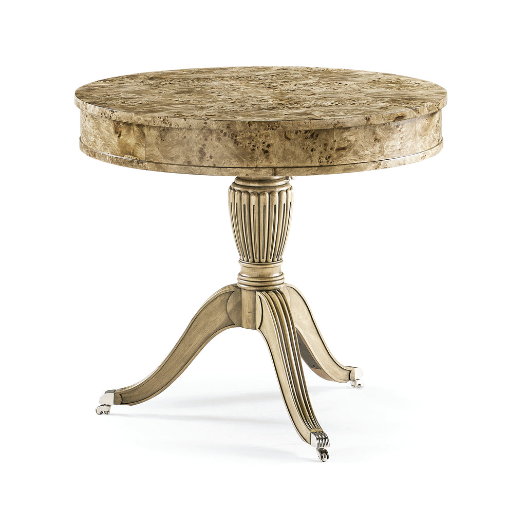 Reimagined Fulgurite Drum Table