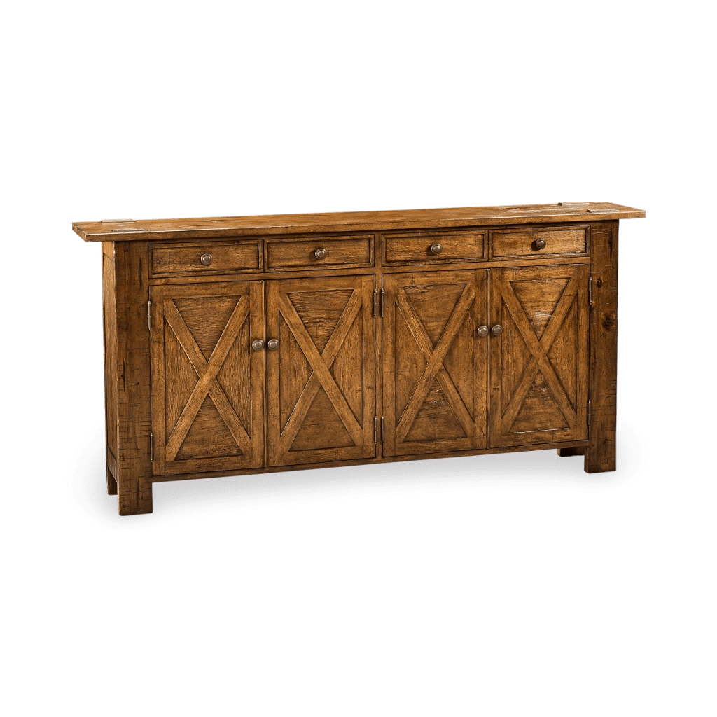 Casual Accents Country Walnut Credenza