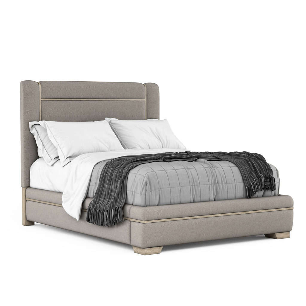 North Side Upholstered Panel Bed