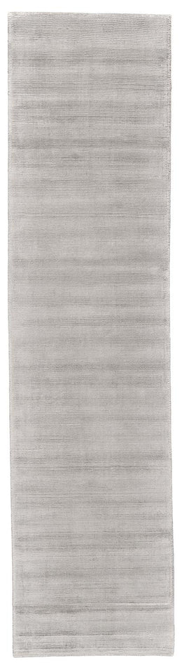 Batisse Modern Solid Gray Silver Area Rug (9'6" x 13'6")