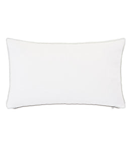 Castaway Seersucker Decorative Pillow, Cloud Faux Down Insert