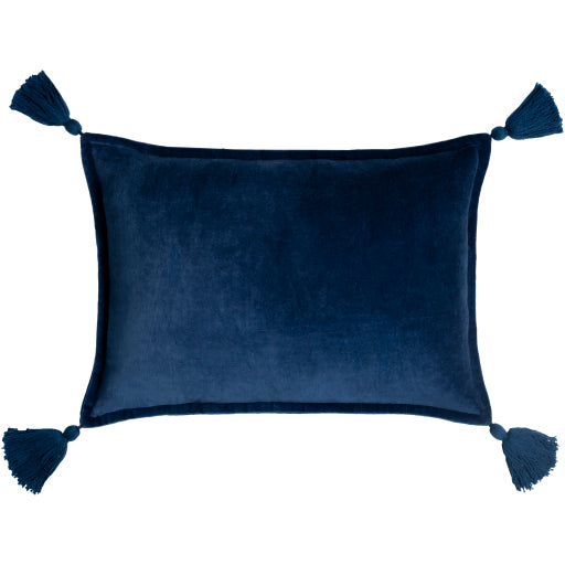 Cotton Velvet Lumbar Pillow CV-045