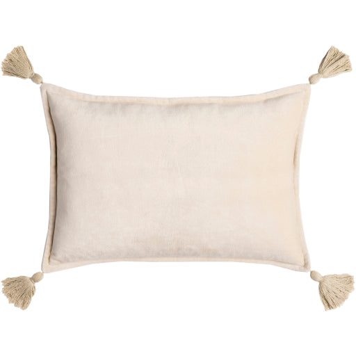 Cotton Velvet Lumbar Pillow CV-049