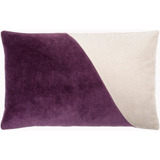 Cotton Velvet Lumbar Pillow CV-073