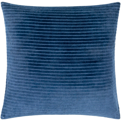 Cotton Velvet Stripes Accent Pillow CV-084