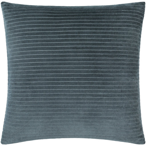 Cotton Velvet Stripes Accent Pillow CV-085