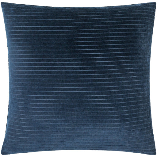 Cotton Velvet Stripes Accent Pillow CV-086