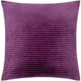 Cotton Velvet Stripes Accent Pillow CV-091