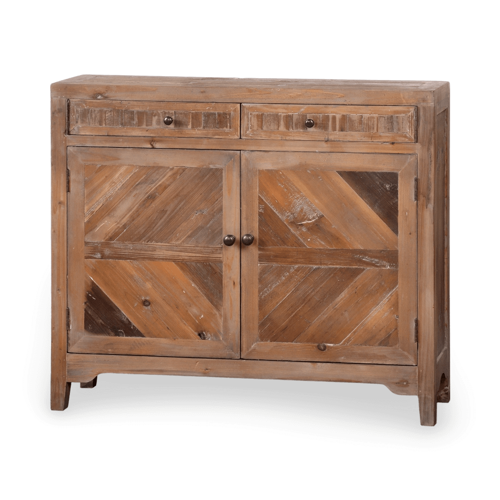 Hesperos Reclaimed Wood Console Cabinet