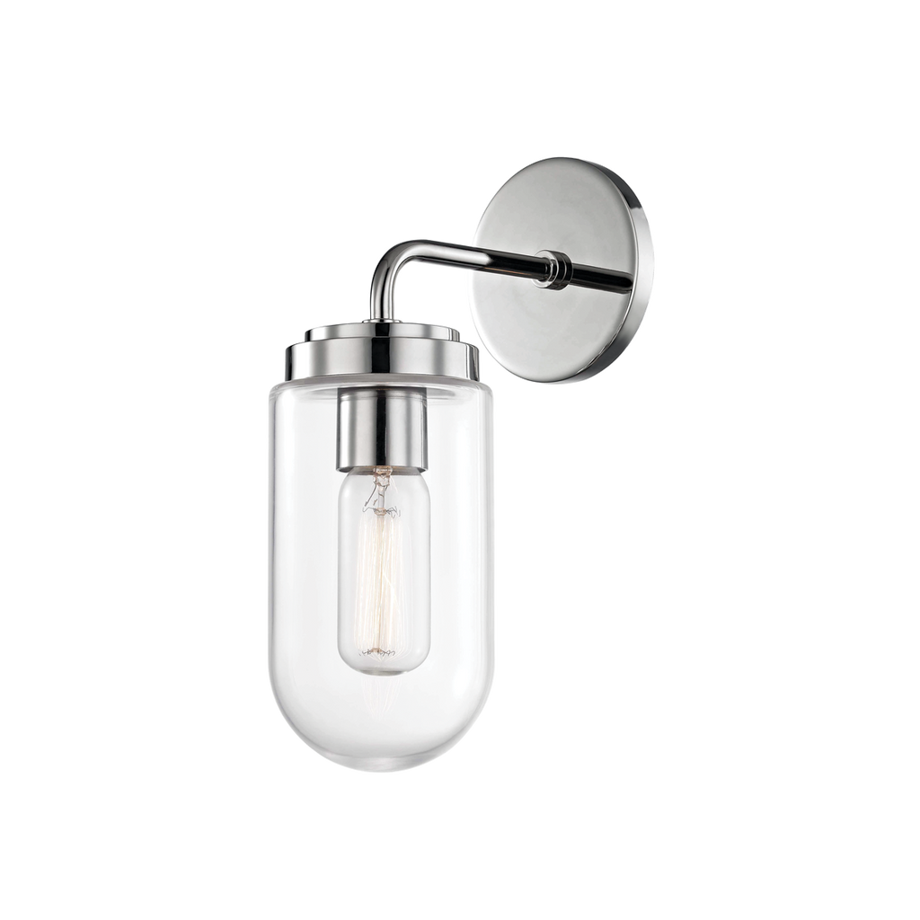 Clara Wall Sconce - Polished Nickel