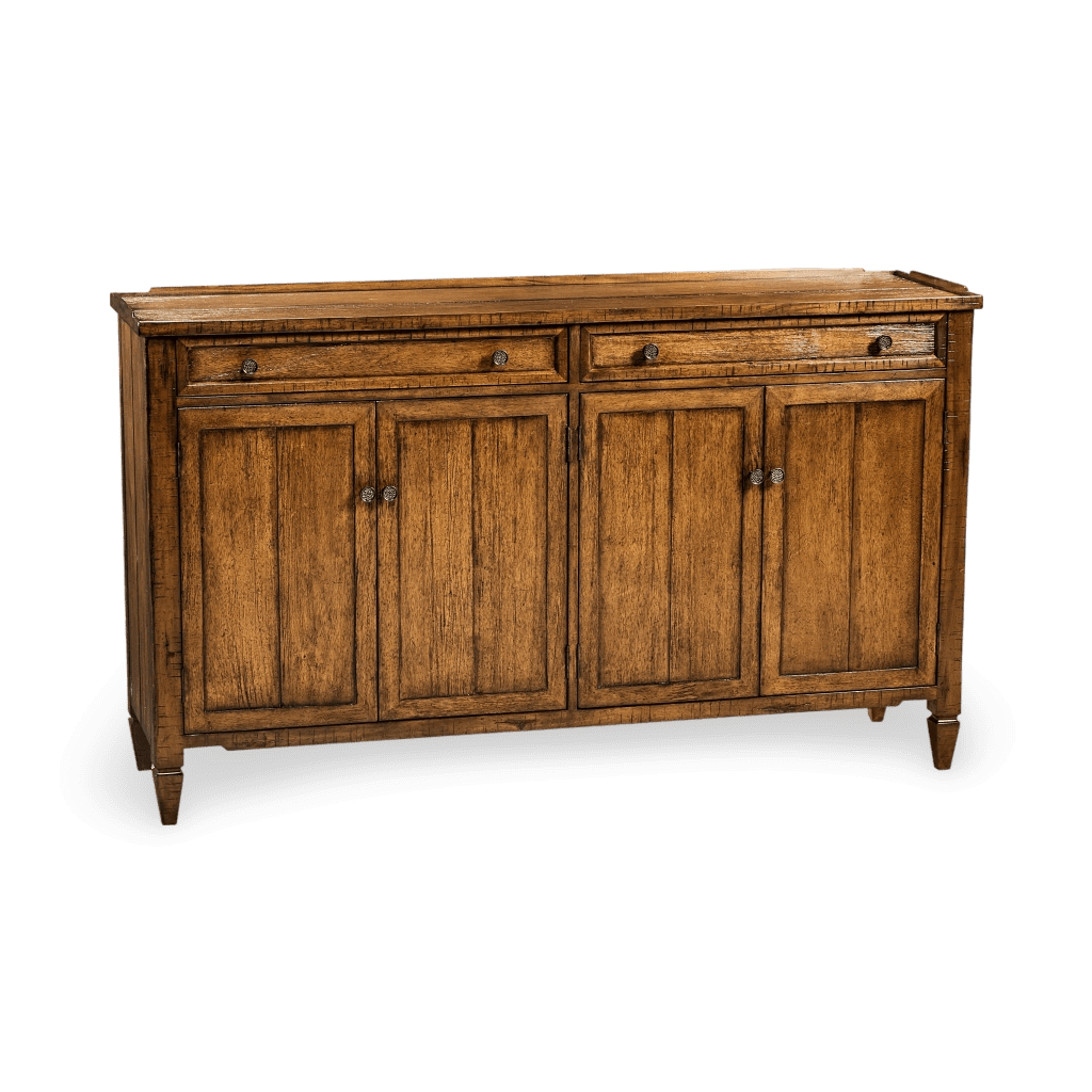 Casual Accents Country Walnut Buffet Table