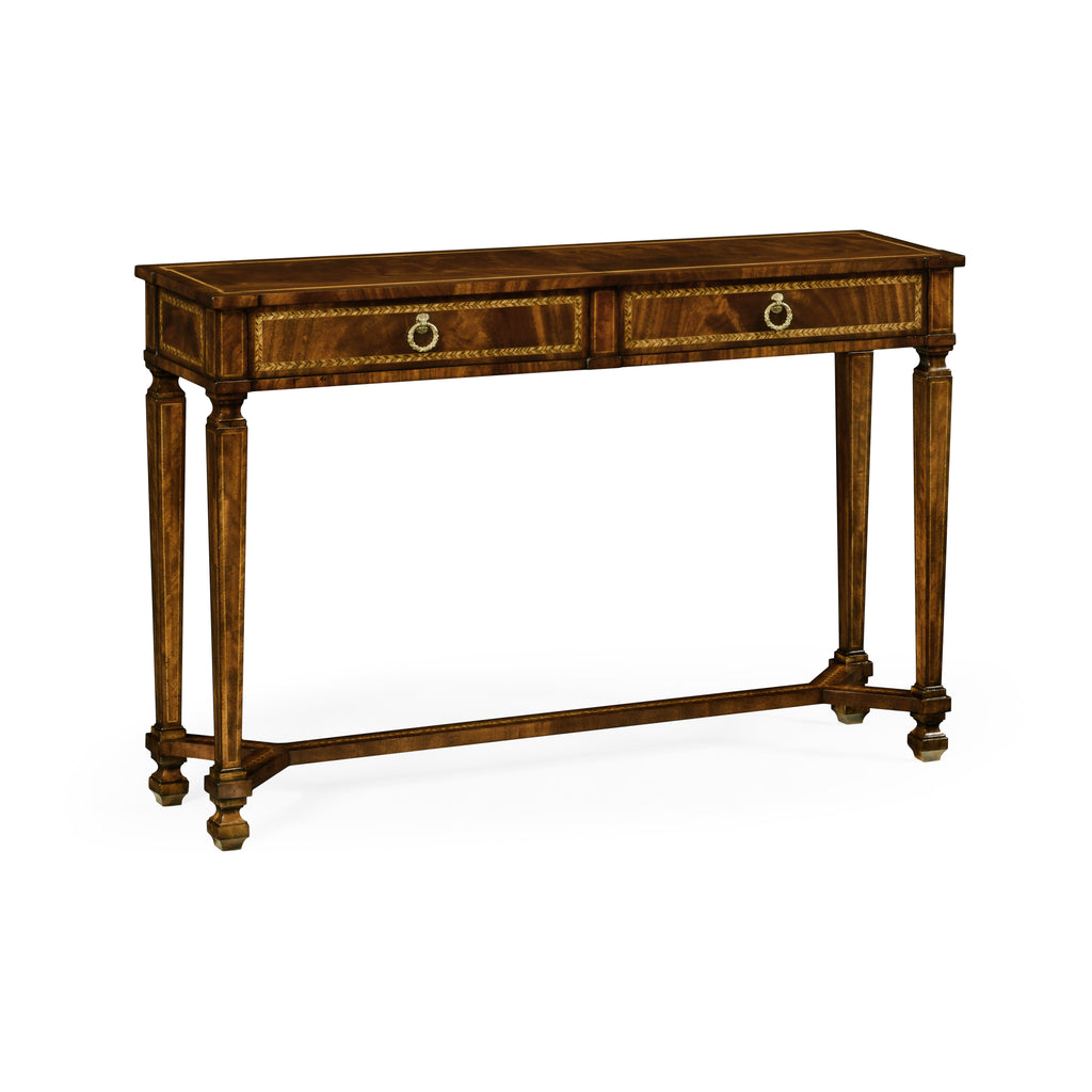 Buckingham Empire Mahogany Console Table