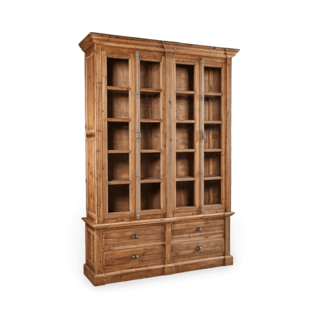 Natural Old Fir Bookcase