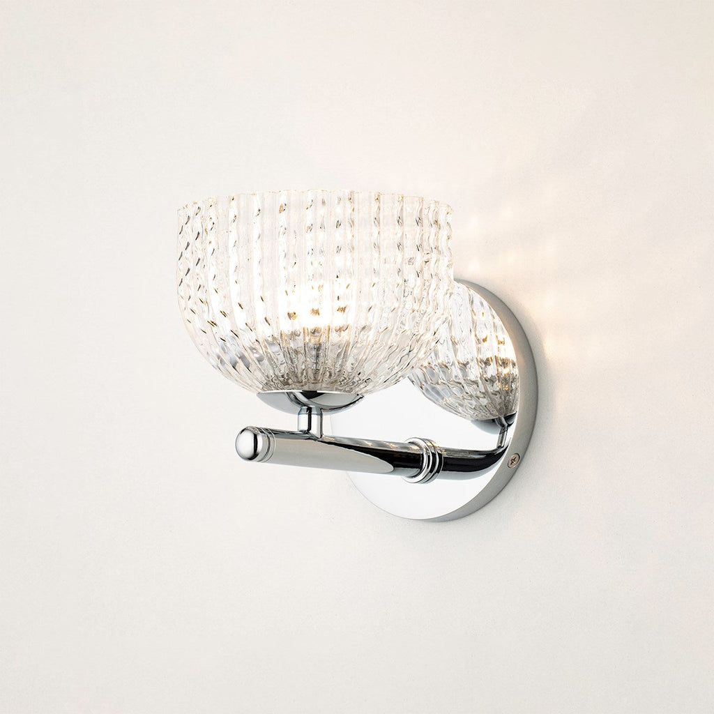 Sabrina Wall Sconce 19" - Polished Chrome