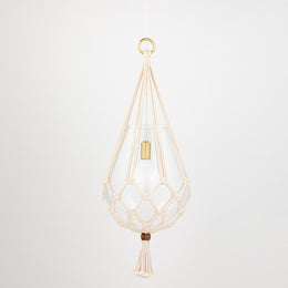 Tessa Pendant 32" - Aged Brass