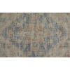 Caldwell Transitional Distressed Ivory Blue Red Area Rug (7'6" x 9'6")