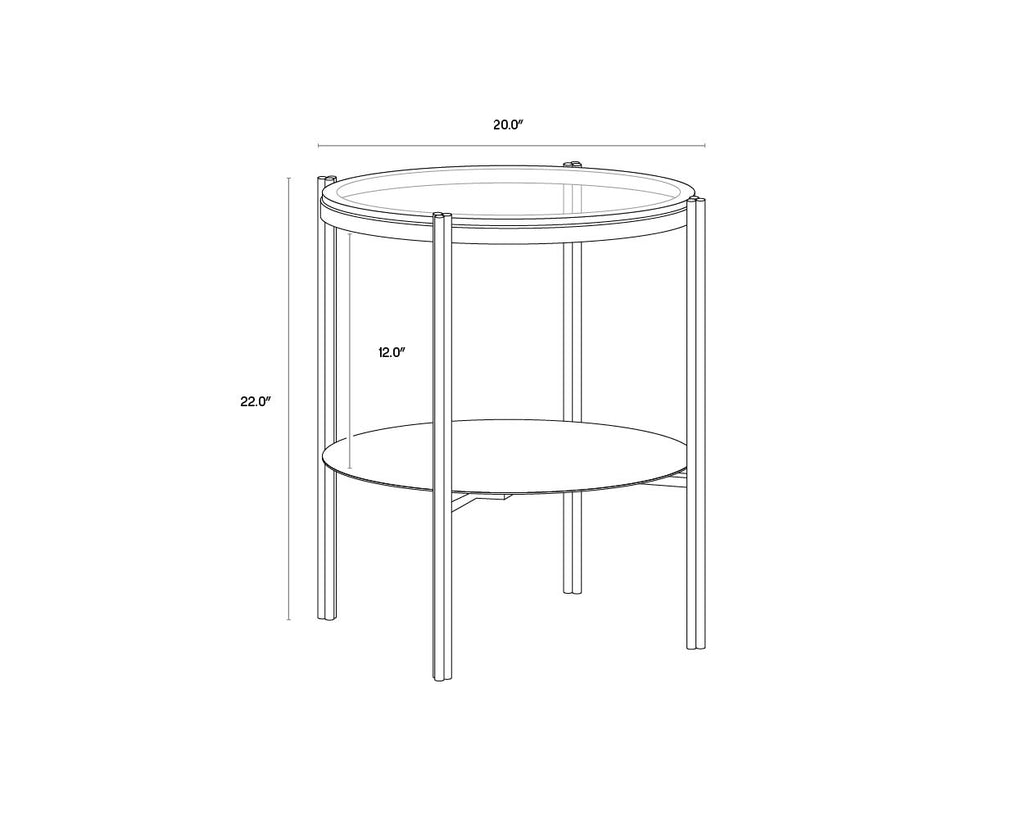 Terry End Table