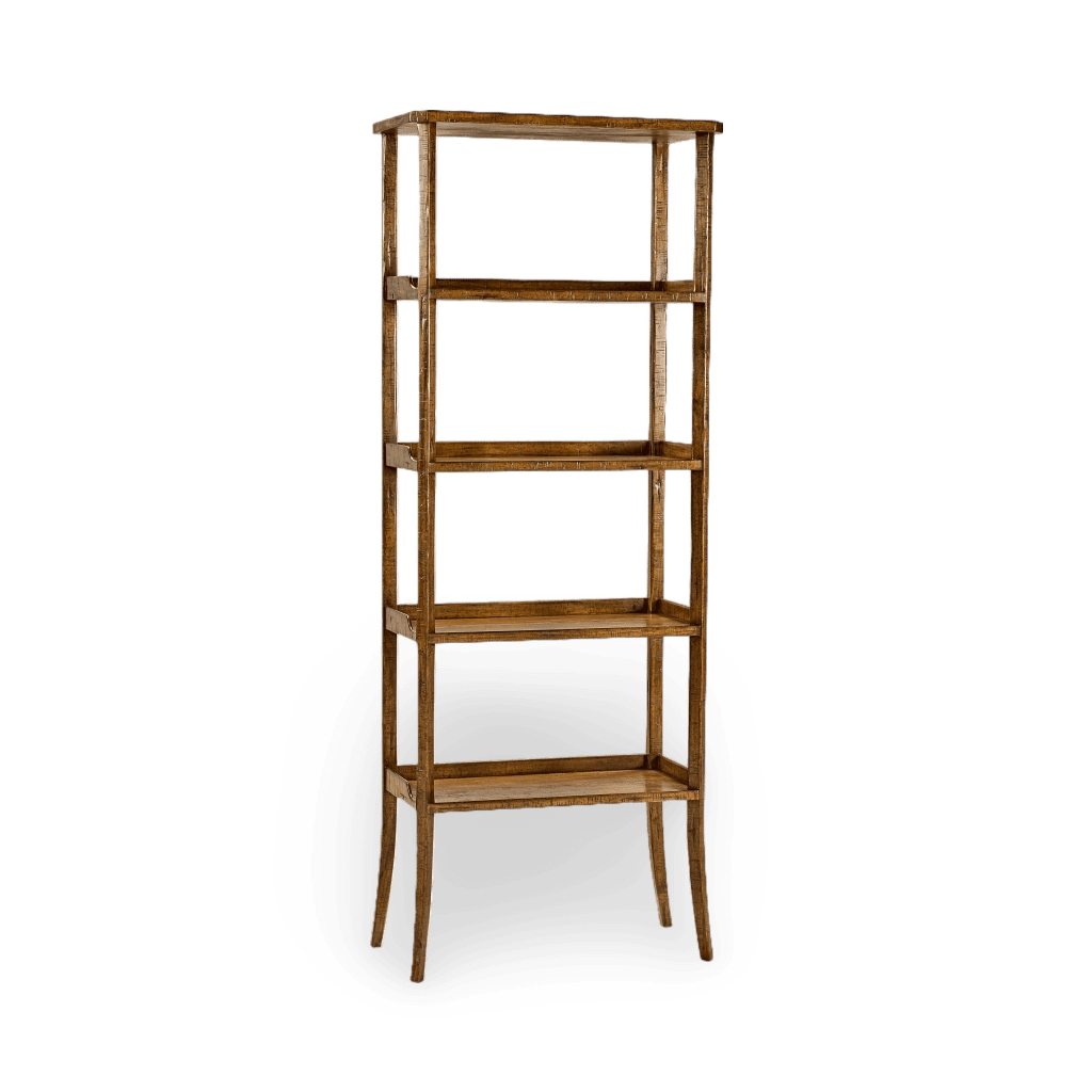 Casual Accents Country Walnut Etagere