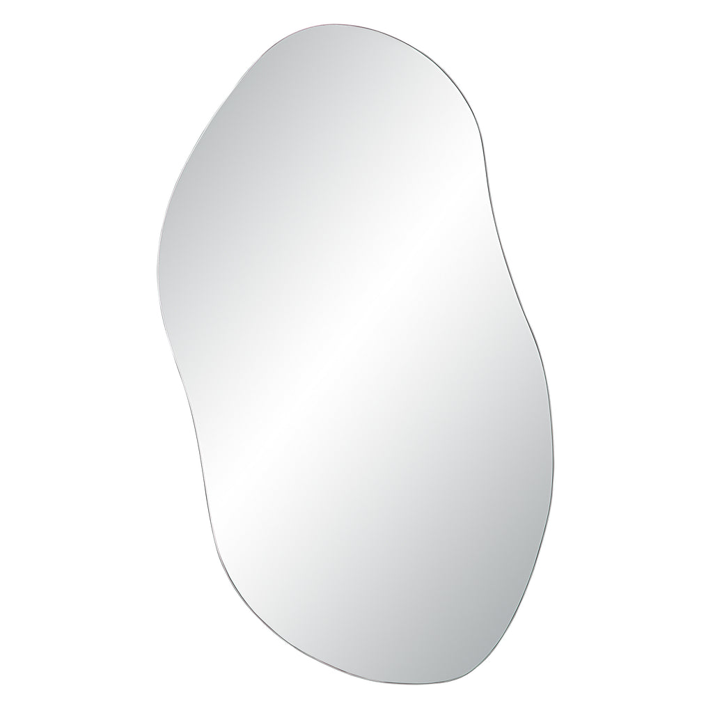 Angelonia 45" Tall Irregular Rectangular Oval Mirror