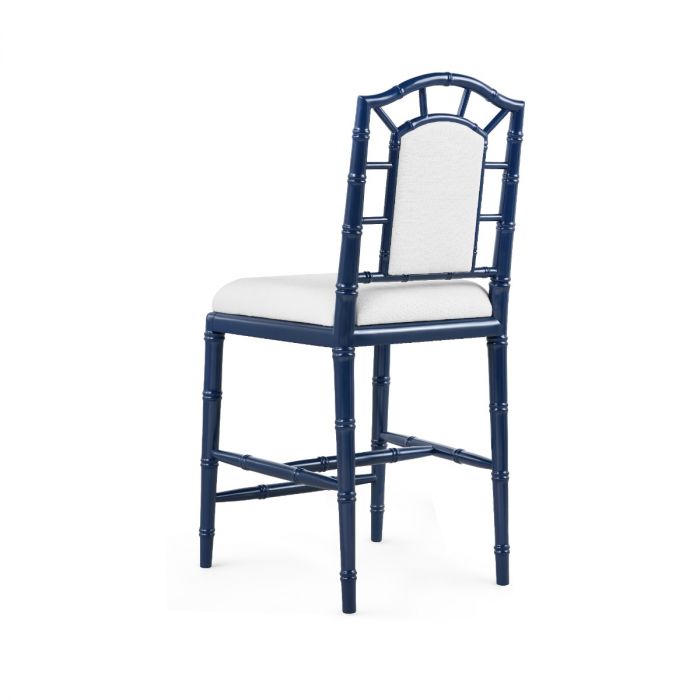 Delia Counter Stool, Midnight Blue