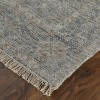 Caldwell Transitional Distressed Gray Blue Taupe Area Rug (10' x 14' / Pattern 2)