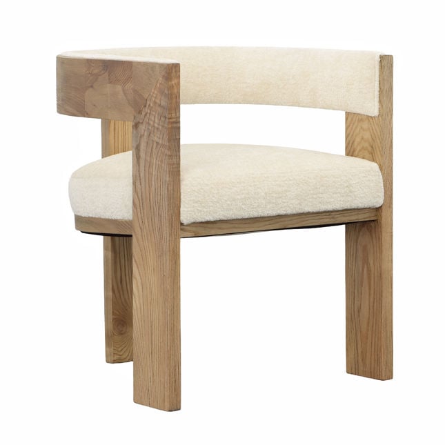 Nadia Dining Chair, Cream