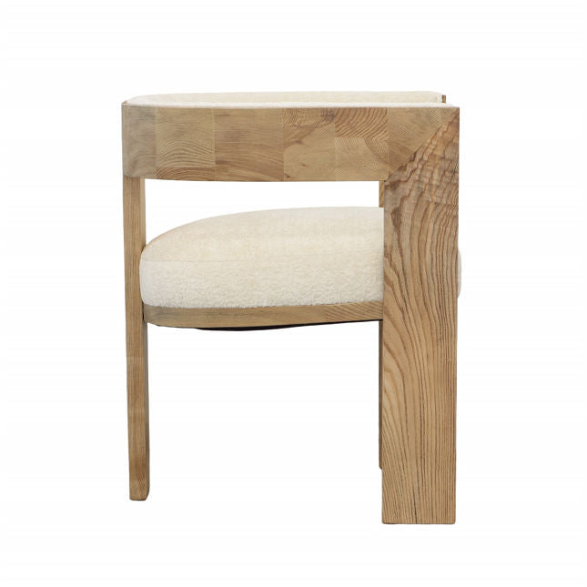 Nadia Dining Chair, Cream