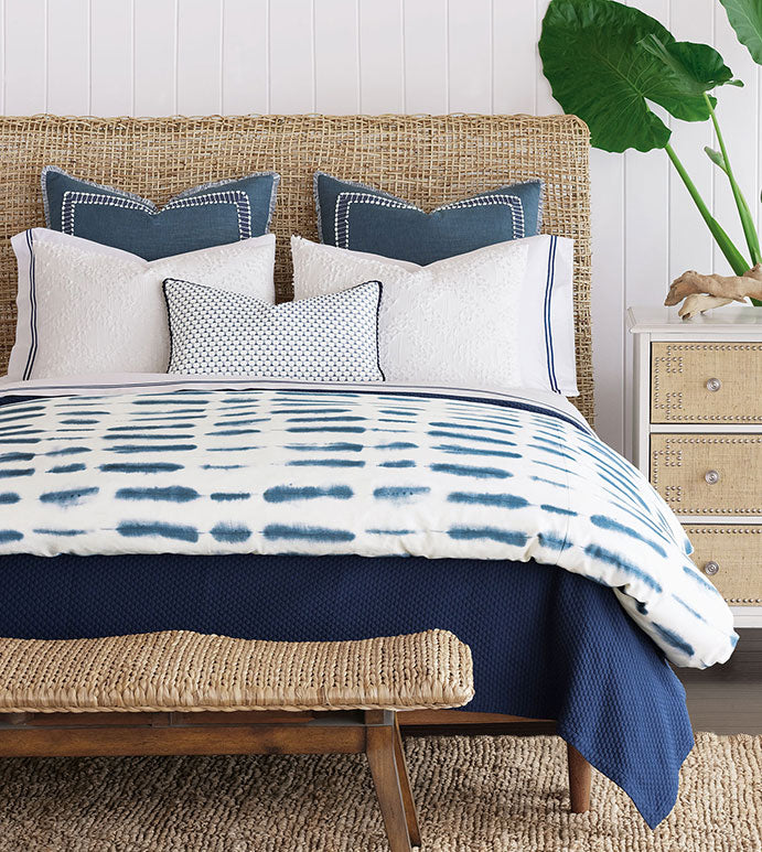 High Tide Shibori Duvet Cover - Queen