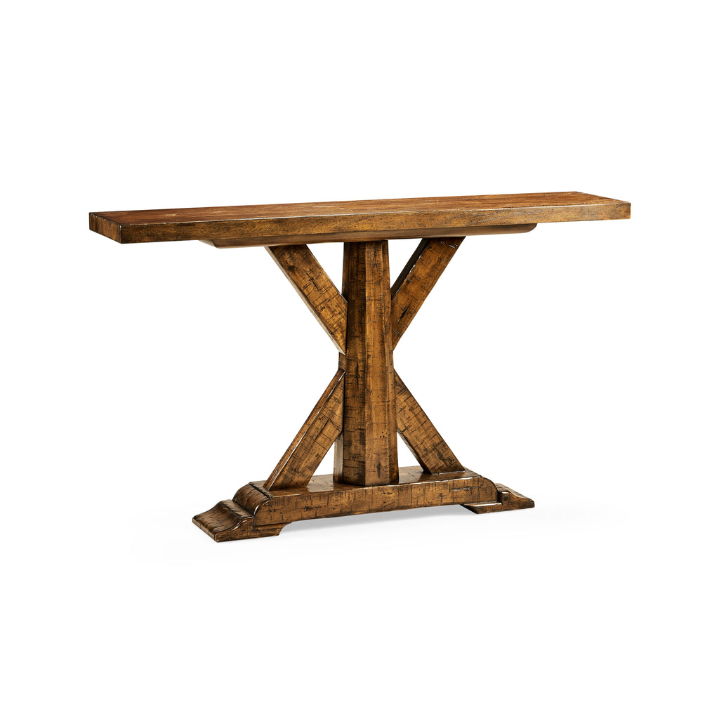 Casually Country Rectangular Console Table