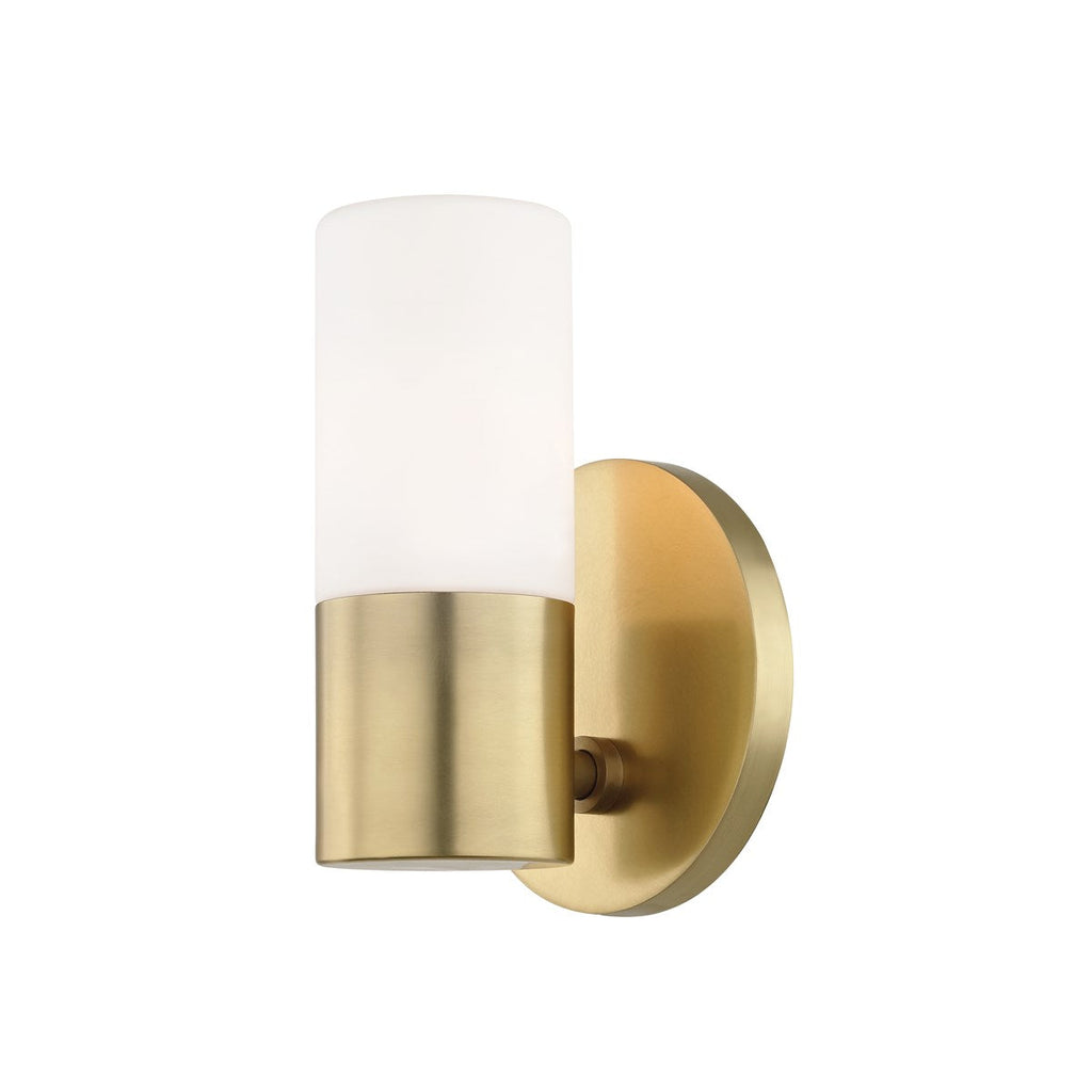 Lola Wall Sconce 6" - Aged Brass