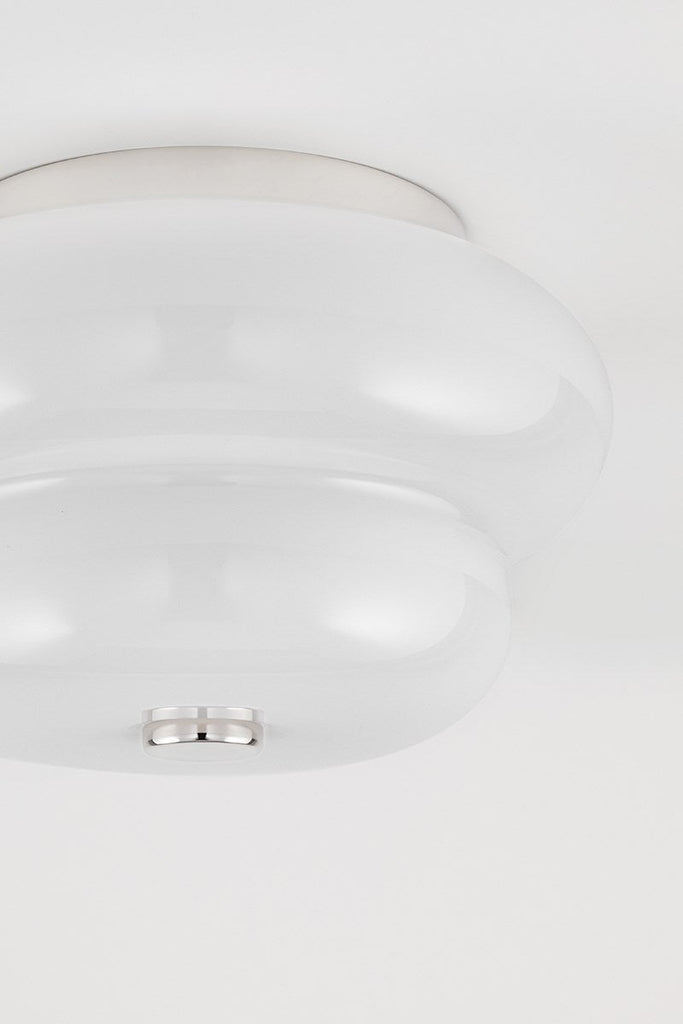 Hazel Flush Mount - Polished Nickel