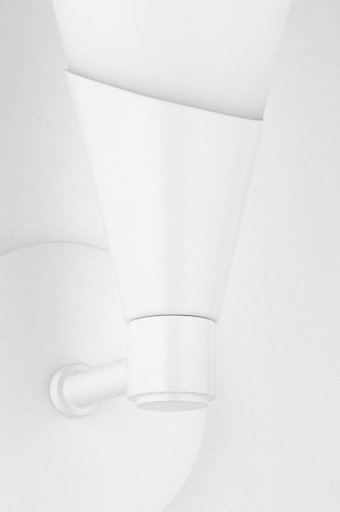 Parker Wall Sconce 11" - White