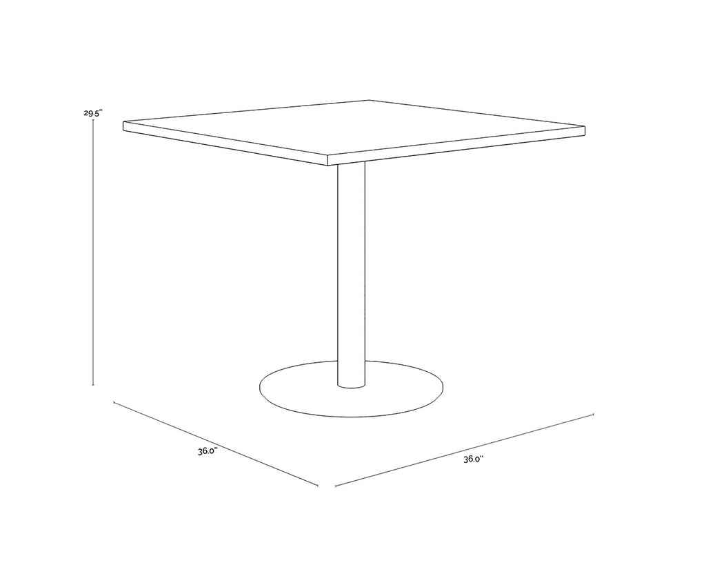 Corina Bistro Table : 36"