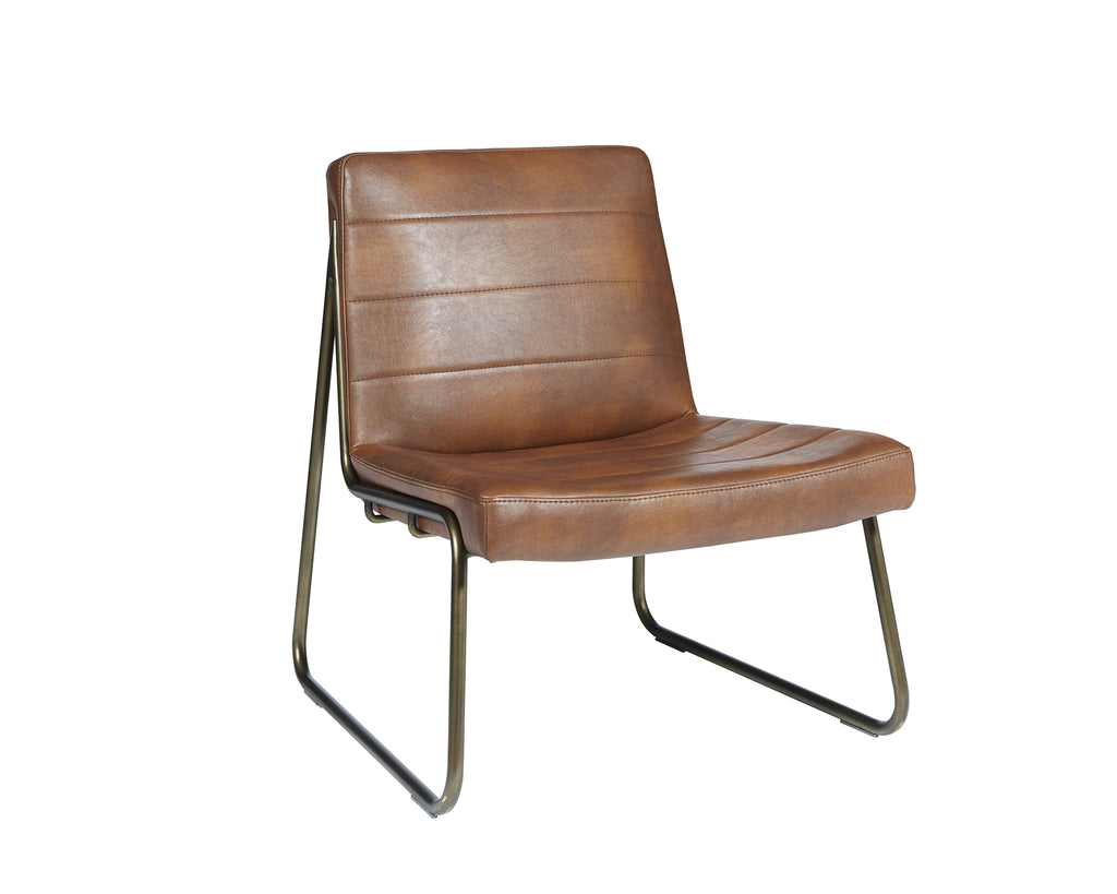 Anton Lounge Chair : Bravo Cognac