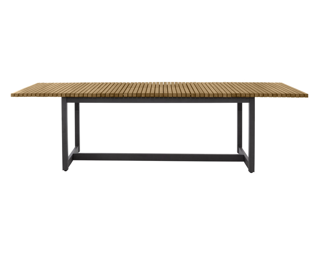 Geneve Extension Dining Table : Natural - 80" To 104"