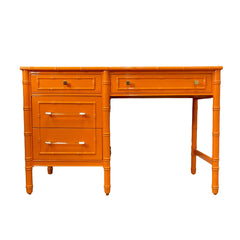 "Eadie" Thomasville Faux Bamboo Desk