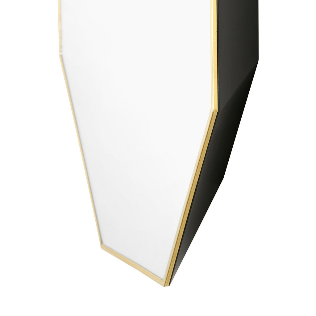 Eaves Mirror - Small - Polished Brass